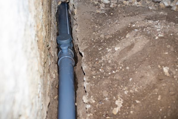 Drain Pipe Installation in Queen Creek