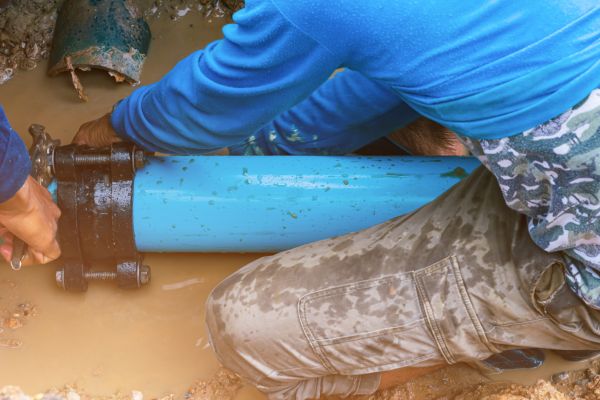 Underground Water Line Repair in Queen Creek