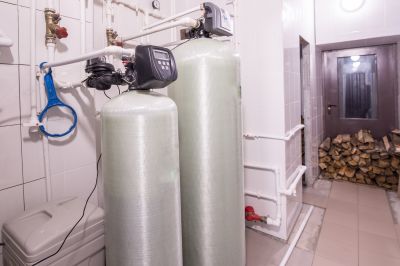 Softener System in Place
